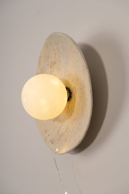 Ceramic Amorf  wall  Sconces, Handmade Wall Sconces