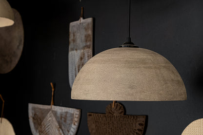 Grey Ceramic Pendant Light