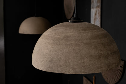 Grey Ceramic Pendant Light