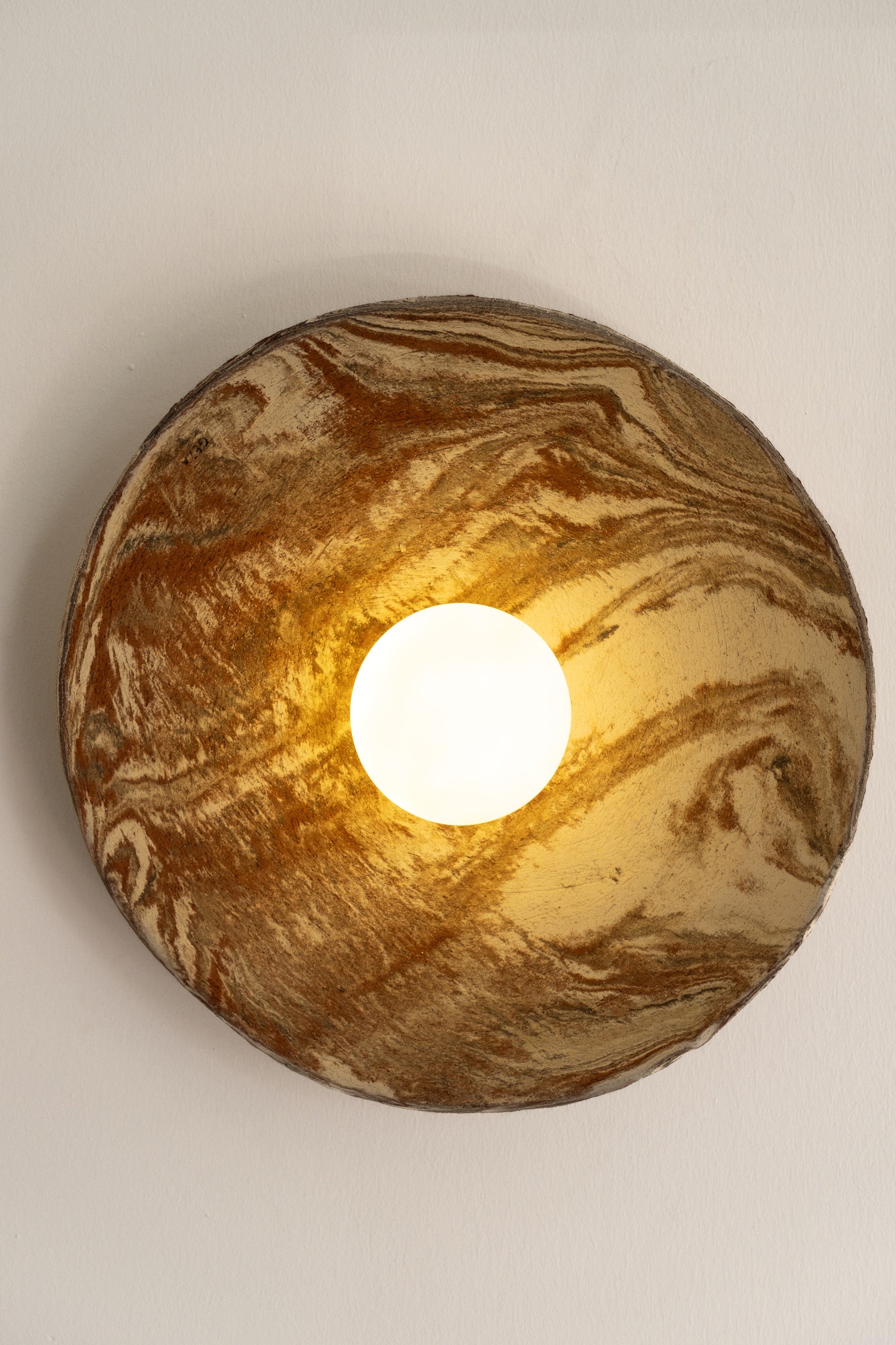 Ceramic Rot wall light Handmade Wall Sconces