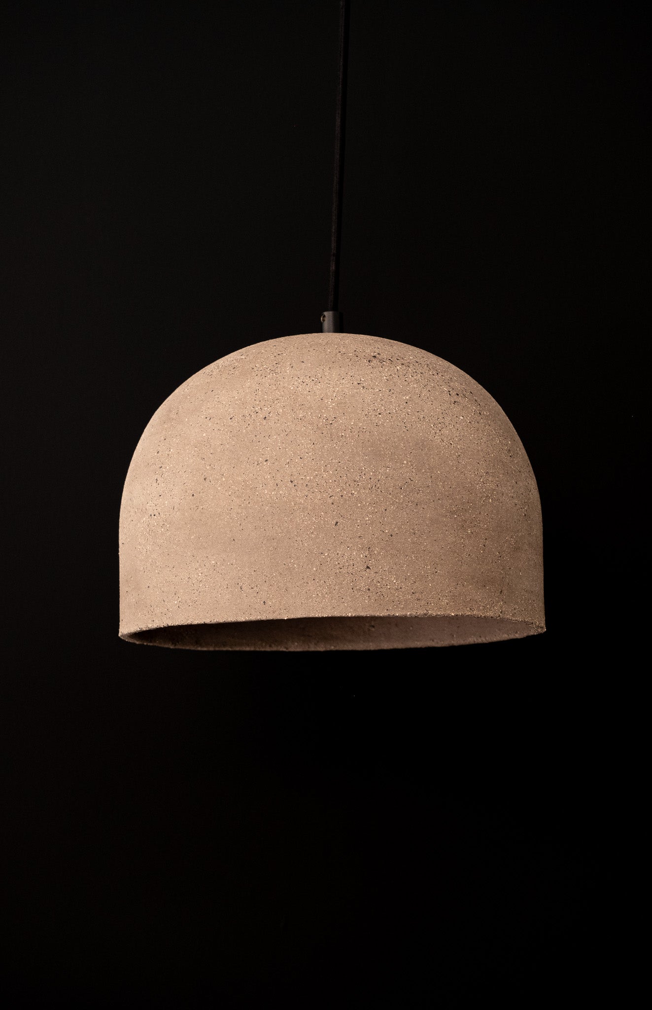 Dome Wabi Sabi Handmade Ceramic Pendant Lighting, Special Series Ceramic Pendant Chandelier