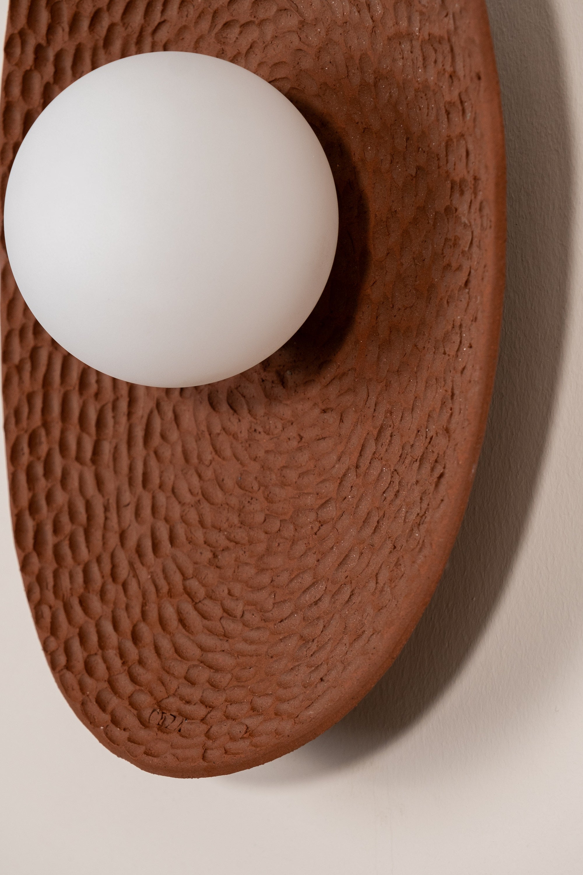 Ceramic Rot wall light Handmade Wall Sconces