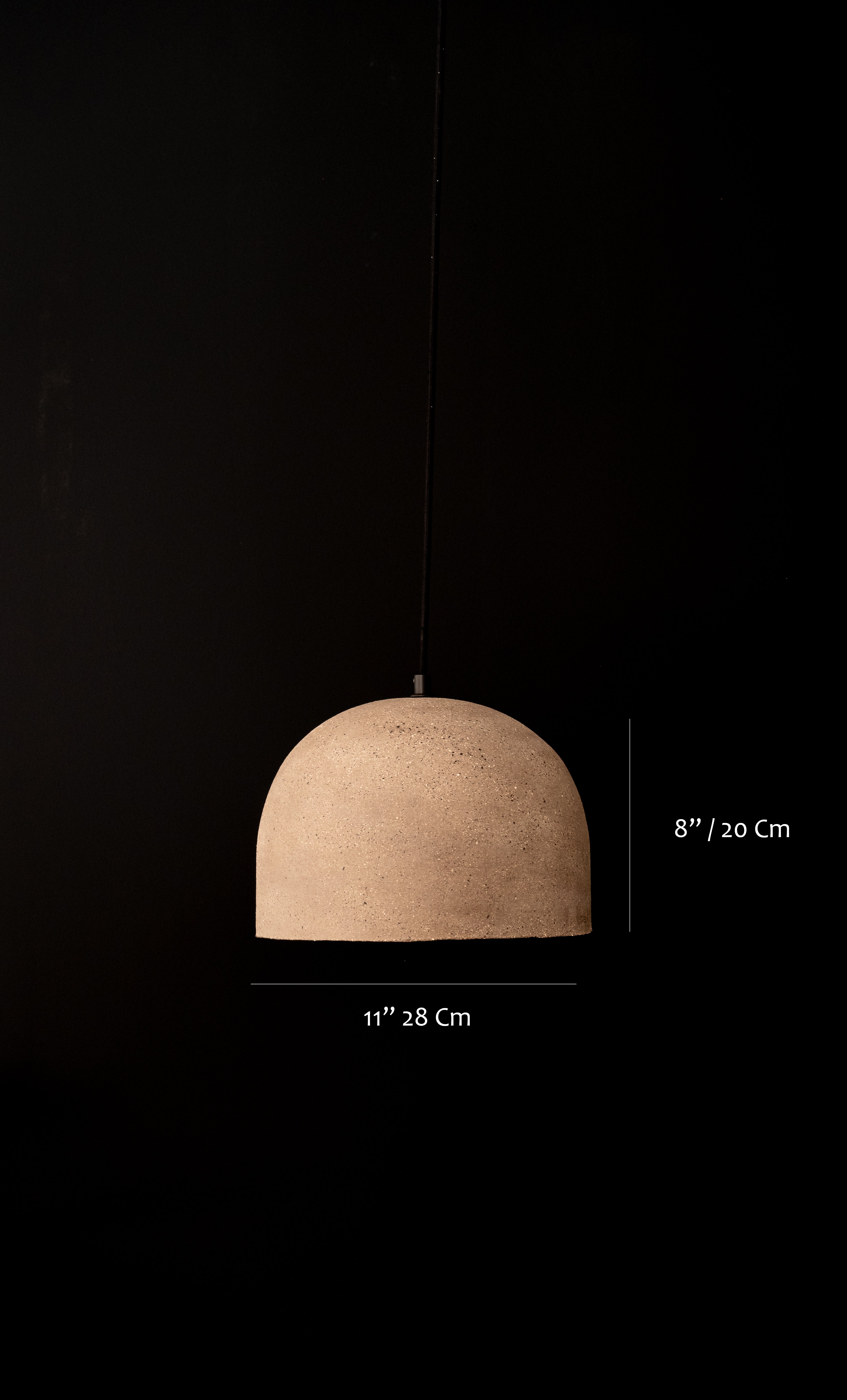 Dome Wabi Sabi Handmade Ceramic Pendant Lighting, Special Series Ceramic Pendant Chandelier