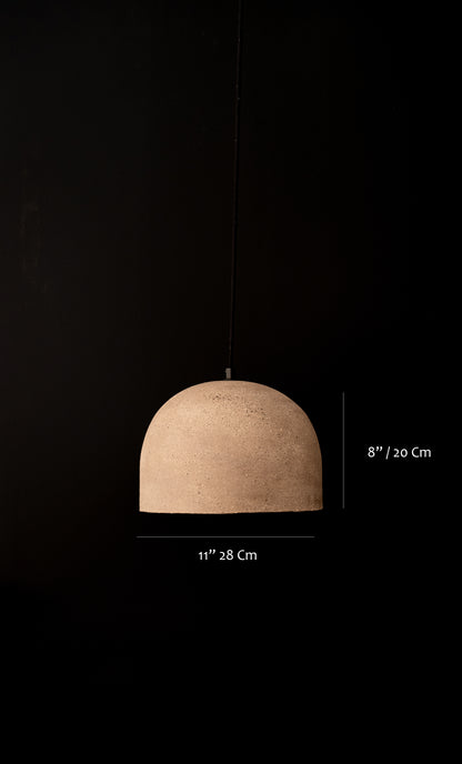 Dome Wabi Sabi Handmade Ceramic Pendant Lighting, Special Series Ceramic Pendant Chandelier